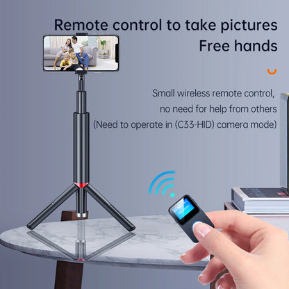 Equipped with a screen, Bluetooth 5.0 audio receiver adapter, Bluetooth MP3 player, remote control for taking photos