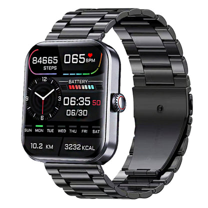 Smart Watch with Heart Rate, Blood Pressure, Body Temperature Monitoring, Sleep Tracking, Step Counter,